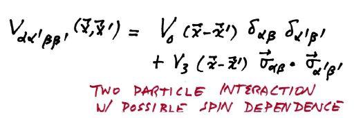 The Hamiltonian operator for spin-½ particles is If Ψ(x) were the Schroedinger wave function of a particle then the first term would be the expectation value of the kinetic energy;