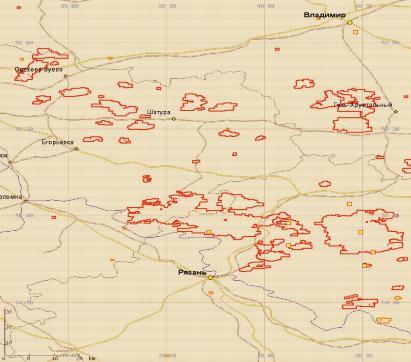 SWVI (x1000) Burnt area mapping using MODIS Multi-annual