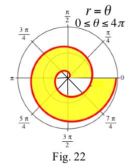 The area inside the circle r 4. sin(θ). 20. The area of the shadeegion in Fig. 22. 2. Goat and Square Silo: (This problem does not require calculus.