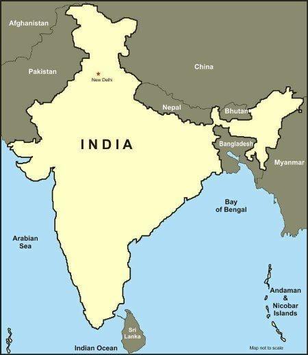 India s Neighbor India occupies an important strategic position in South Asia.