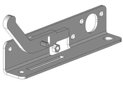 ASSEMBLY INSTRUCTIONS: 1A 1. Assemble the lever bracket as shown in Illustration 1. 2 3 1A - Torque inside nut, Item # to 12ft. lbs.
