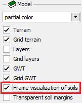Construction Site Edges Active Edge Firstly, turn on the "Frame visualization of soils" in the drawing settings.