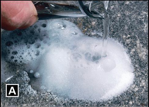 2.3 Chemical Properties Recognizing Chemical Changes Production of a Gas When you mix vinegar with baking soda, bubbles of carbon dioxide form immediately.