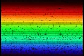 The Interaction of Radiation & Atoms: Spectral Lines When astronomers analyze the light from stars, they observe: The spectra are generally blackbody indicating that the