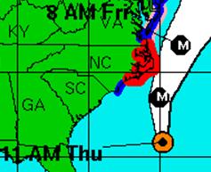 1100 AM Earl Information Position: 30.9 N 74.8 W, 300 nm south-southeast southeast of Cape Hatteras, NC. Intensity: Winds near 140 mph (cat. 4).