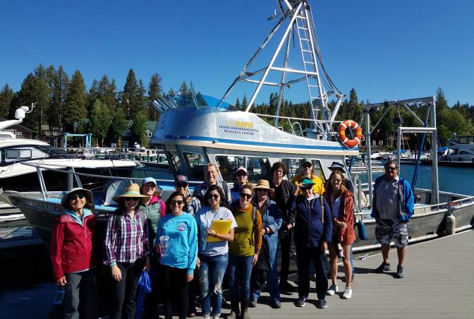 During the summer months, we offer programs at the Tahoe City Field Station.