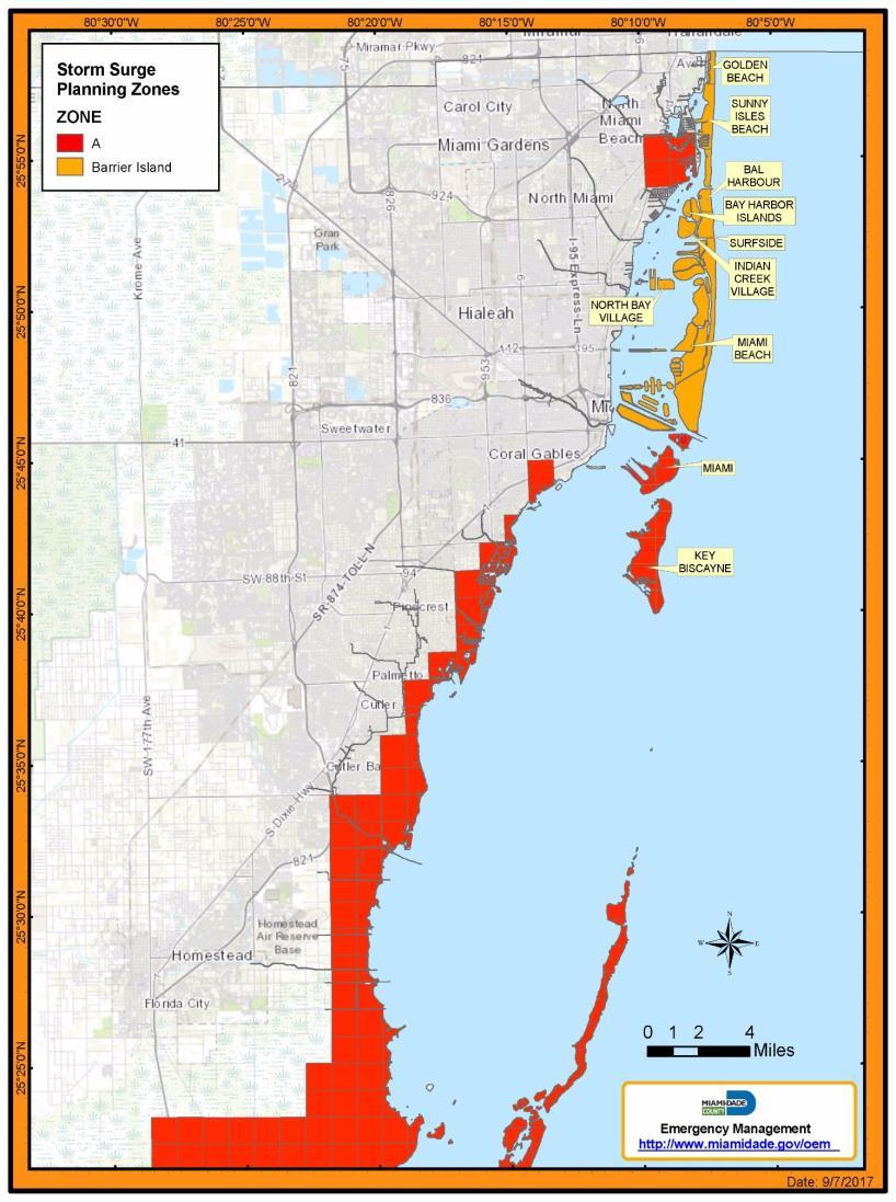 Hurricane Irma On Wednesday September 6, the Miami-Dade EOC is activated to Level 1 (Full-Scale) Transportation of special needs clients has commenced 3