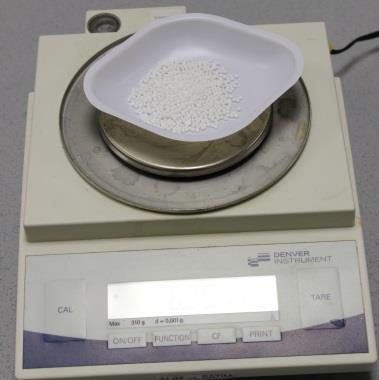 PART B: Dissolving 1. Place a volume of distilled water equal to the final volume of solution from part (A) in a Styrofoam cup and record temperature data at 30 seconds intervals. 2.