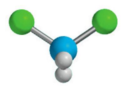 Figure 8.3 Nonsuperimosable Mirror Image Molecules omochlorofluoromethane does not have a plane of symmetry. Therefore, it is chiral, and it exists as a pair of nonsuperimposable mirror image isomers.