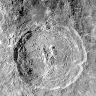 FIGURE 9.15 Typical Impact Crater.
