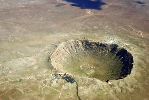 FIGURE 9.18 Meteor Crater.