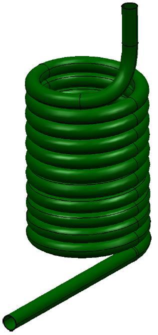 The air "chrysalis" Spiral tube coil cavity ( chrysalis ) q rerad,tube q cond,wall q HTF q rerad,cavity T q solar,abs q cond,win m HTF q conv q solar,refl