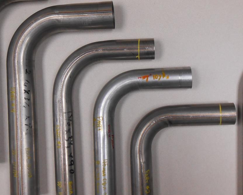 pipes Bent pipes Do: 55 mm Do: 50 mm Do: 45 mm Do: 57 mm,