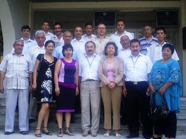 2009 Participants: UN-SPIDER, UNOCHA, UNDP, DLR, Z_GIS, Representatives of Ministries and Committees of the Central Asian countries Disaster Management and