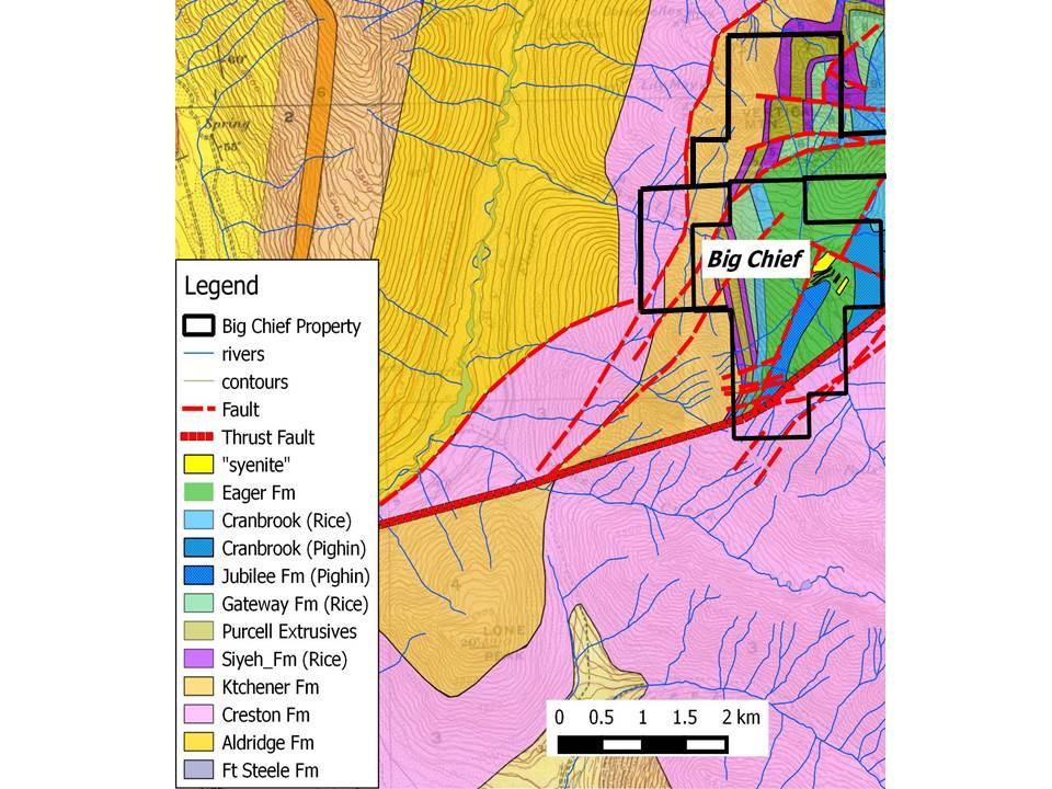 The Gold Hill/Midas showing, in which the Guggenheim, Iron Cap and Long Tunnel adits are located, also contains historic workings related to various high grade gold/silver veins.