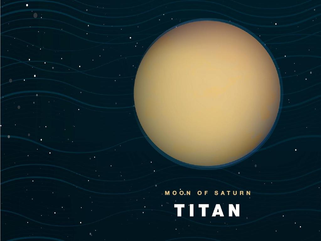 NASA/JPL-Caltech Titan has a very salty ocean under its outer, icy crust