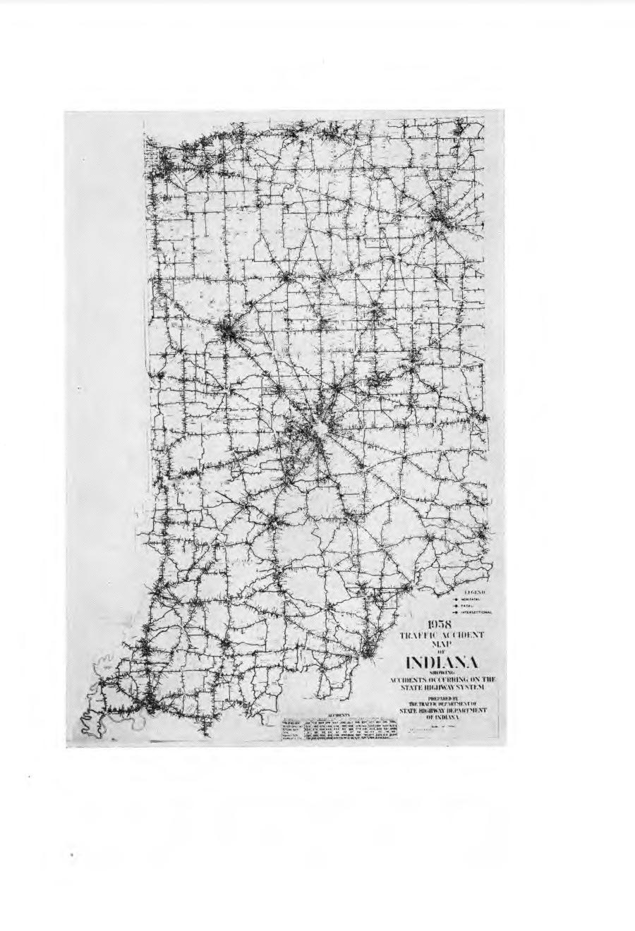 237 Fig. 1. Accident spot map of Indiana for 1958.