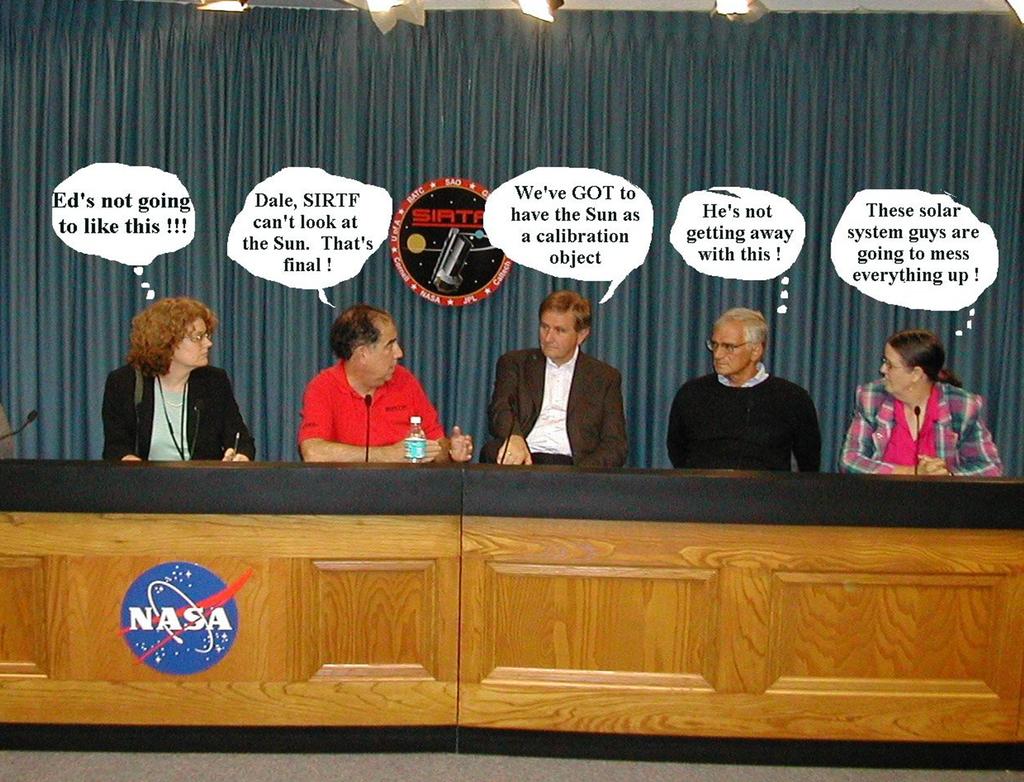 Spitzer Space Telescope Pre launch press conference, August 2003.