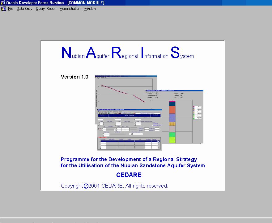 Nubian Aquifer Regional Information System NARIS