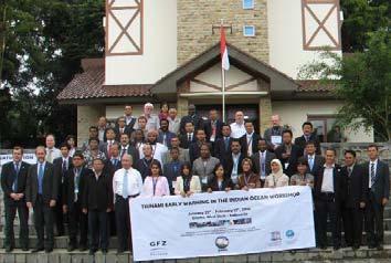 Training and Education Annual Training courses (since 2006) Seismology, Data Analysis and Tsunami Detection Organised by: GFZ Potsdam, BMKG Jakarta, US Geological Survey (always 30