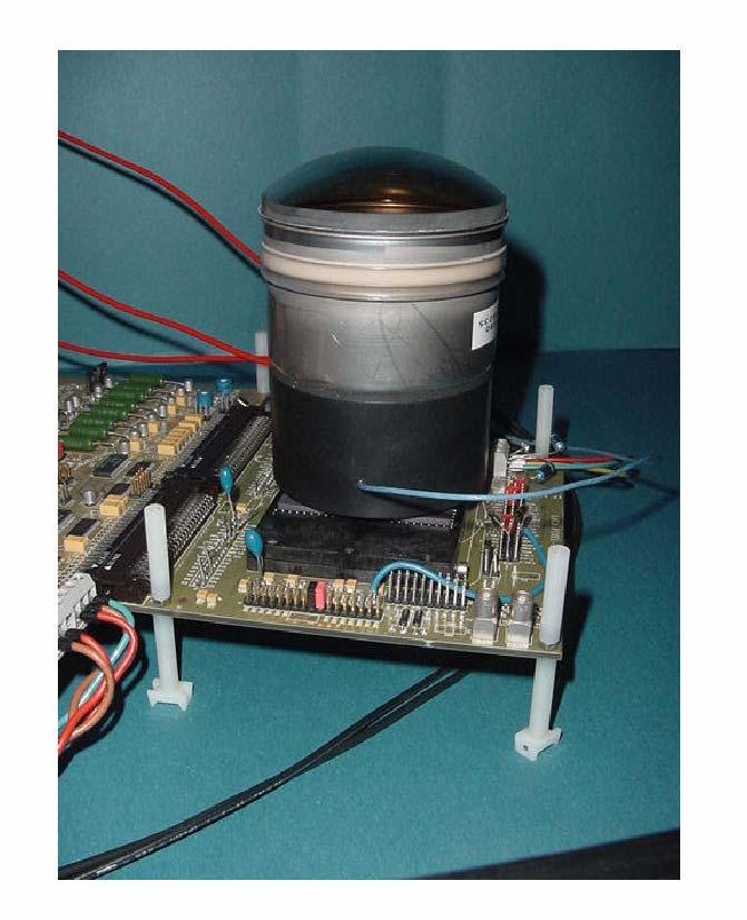 Photodetectors Hybrid Photon Detector Granularity 2.5 2.5 mm 2. 83% active area. Quantum efficiency > 20%.