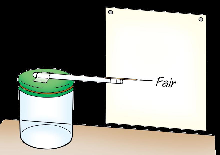 Heat, Pressure, and Temperature 25 Build a simple barometer 1 EXPERIMENT 11 YOU WILL NEED empty glass jar, or