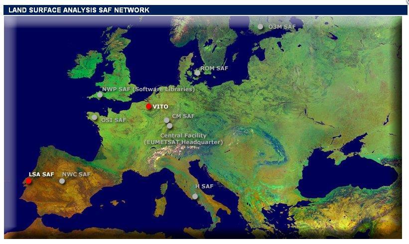 The Land Surface Analyses Satellite Application Facility, LSA SAF has been especially designed to serve the needs of the meteorological community, particularly Numerical Weather Prediction (NWP).