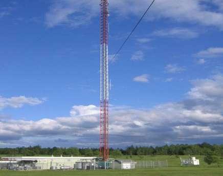 447-m WLEF Tower Park Falls, WI Validating Space-based X CO2 against the
