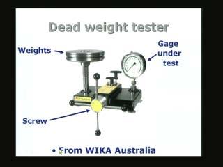 what ever is experienced by the liquid here which is the oil usually is communicated to the gage under test.