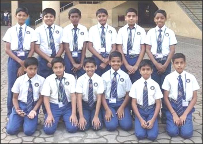 com/achievements 17-18/sports/NBASA U/12 Boys Throw Ball team secured the First Place in the Navi Mumbai Area Schools