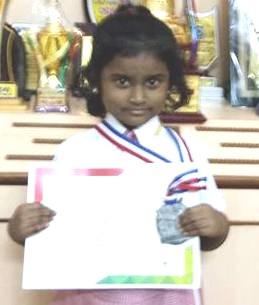 Badminton Tournament. Gymnastic Champ: Ms. Ramya Kamble, Jr.