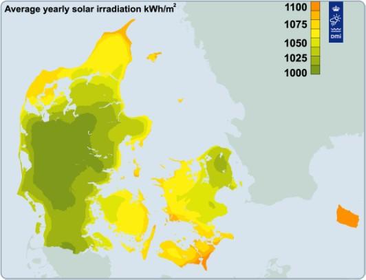 Radiation stations of Swedish Meteorological and Hydrological Institute The annual and seasonal GHI is presented as averages calculated over twelve radiation stations across Sweden.
