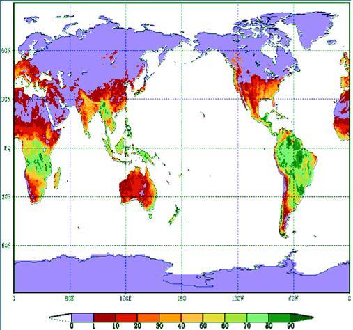 Land Data Sets Vegetation