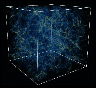 Dark Matter Computer simulations show that from the tiniest wrinkles of quantum uncertainty in the Big Bang, the Dark Matter
