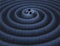Gravitational Waves- -are produced by accelerating objects -are an oscillating strain of