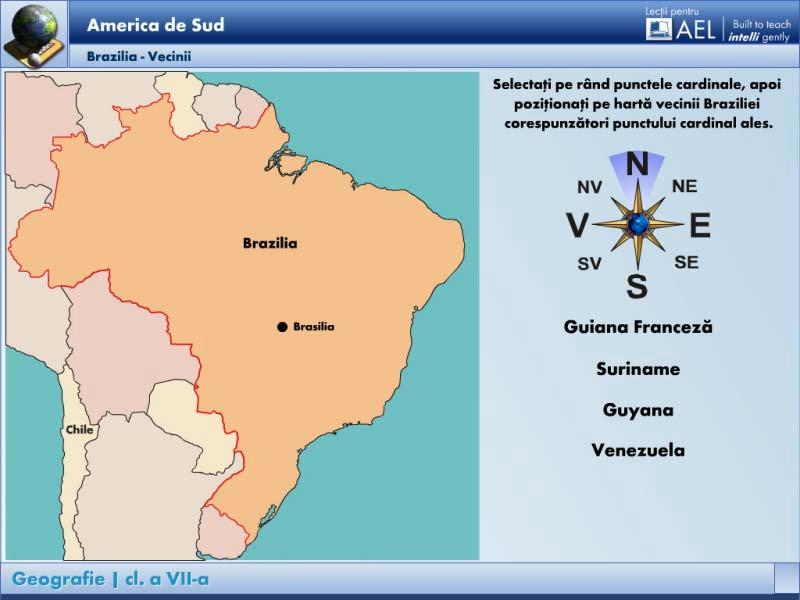 South America. Brazil Recommended for three hours of teaching. AeL Code: 333. 2. South America. Position, Boundaries, Neighborhoods 3. Countries of South America 4. South America. Relief Units 5.