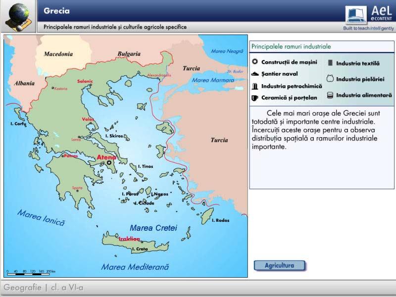 Greece Recommended for two hours of teaching. AeL Code: 345. 2. Position 3. Coasts Articulations 4. Types Of Relief 5. Types of Climates and Biogeographic Units 6.