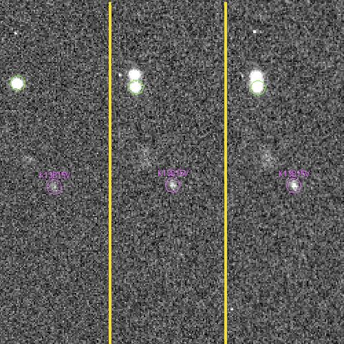 In the case of asteroid tracking, we chose to use the R-filter due to the fact that the camera on the telescope was most sensitive to this particular wavelength.