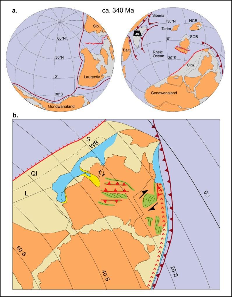 7 Stage 1 Kanimblan Tectonic Cycle During the later Devonian and early Carboniferous geological periods the Australian craton was still attached to Antarctica.