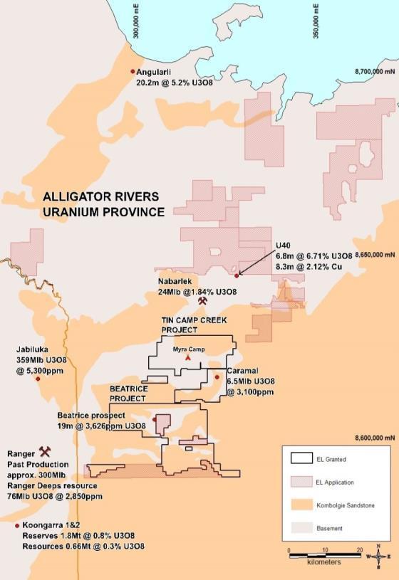 Alligator Rivers Uranium Province (ARUP) 4 Significant global unconformity uranium deposits occur in the Athabasca and ARUP. Initial discoveries in ARUP were at surface (Ranger, Nabarlek, Koongarra).