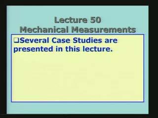 Mechanical Measurements and Metrology Pr