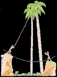7) Tarzan, who weighs 90 N, swings from a cliff at the end of a convenient vine that is 10 m long. From the top of the cliff to the bottom of the swing, he descends by.0 m. The vine will break if the force on it exceeds 000 N.