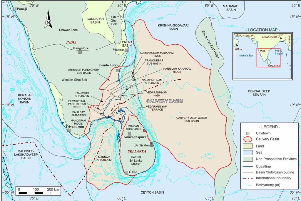 Basin Cauvery Deep