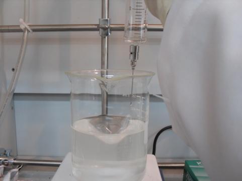 Figure S1. Photo image of fabrication of single O/W emulsion. Figure S2.