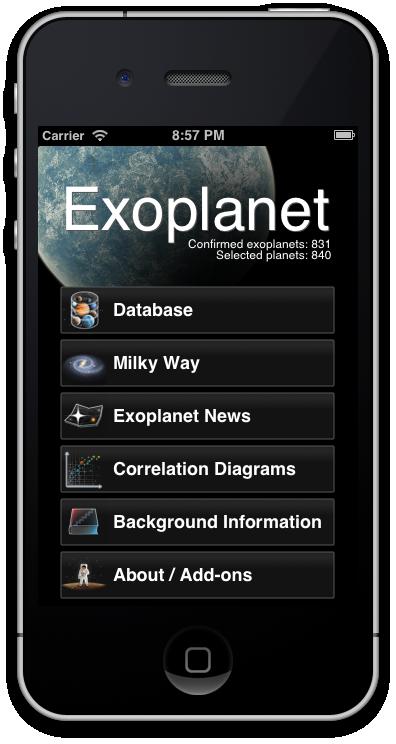 Exoplanet App by Hanno