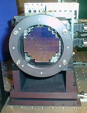 Segmented deformable mirrors: Example NAOMI (William Herschel Telescope, UK): 76 element segmented mirror Each square mirror is mounted on 3 piezos,, each of which has a