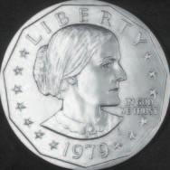 Anthony dollar and the new golden Sacagawea dollar. Vending machines can t tell them apart. Susan B.