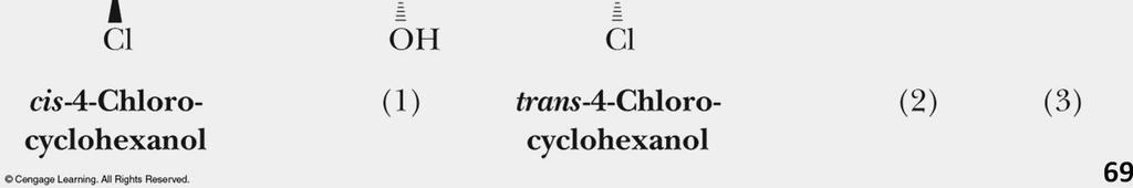 ethanol, it gives mainly the substitution product trans-1,