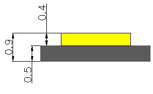 Mechanical Dimensions S1W0-2222xxxx03-00000000-P0001 Anode Cathode Cathode Mark < Top > < Bottom > Anode Cathode <
