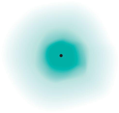 Electron Density Based on Heisenberg uncertainty principle and Schrodinger wave equation Representation of the electron density distribution surrounding the nucleus in the hydrogen atom; shows a high